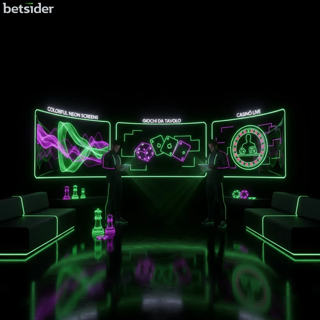Sezione promozioni dell'app Betsider con i bonus attuali