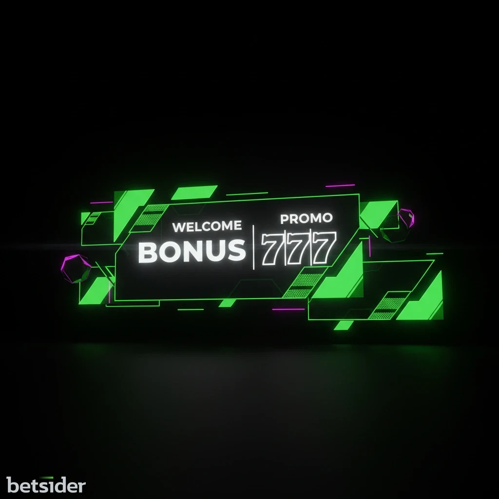 Grafica promozionale che illustra l'offerta di benvenuto di Betsider per i nuovi iscritti al casinò.